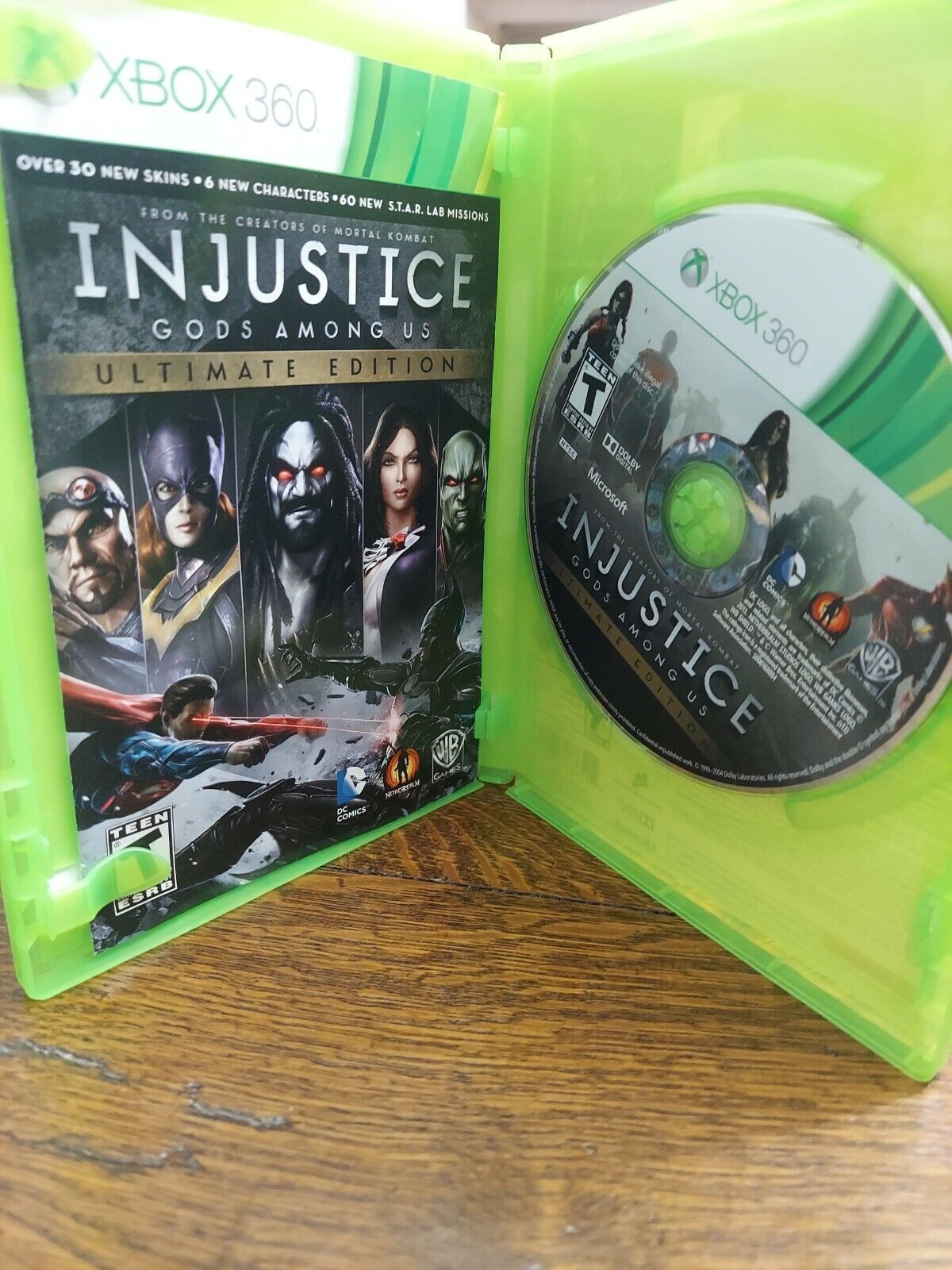 Injustice: Gods Among Us - Ultimate Edition - Xbox 360 Game - Tested And  Works 883929322916