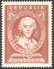 Austria 1951 Martin Schmidt/Artist/Paintings/Art/Artists/People 1v (n42609)