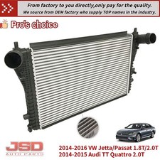 Intercooler Charge Air Cooler Fit Audi Tt Vw Passat Beetle Cc Jetta 1k0145803af