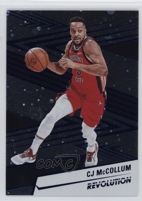 2024-25 Panini Revolution Blue Cosmo 458/285 CJ McCollum #2 0q3
