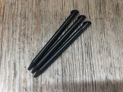 3x Nintendo New 3DS XL Stylus Stift Black schwarz