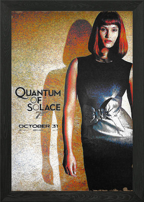 James Bond Quantum Solace Gerahmtes Wandbild Poster Leinwanddruck Bild