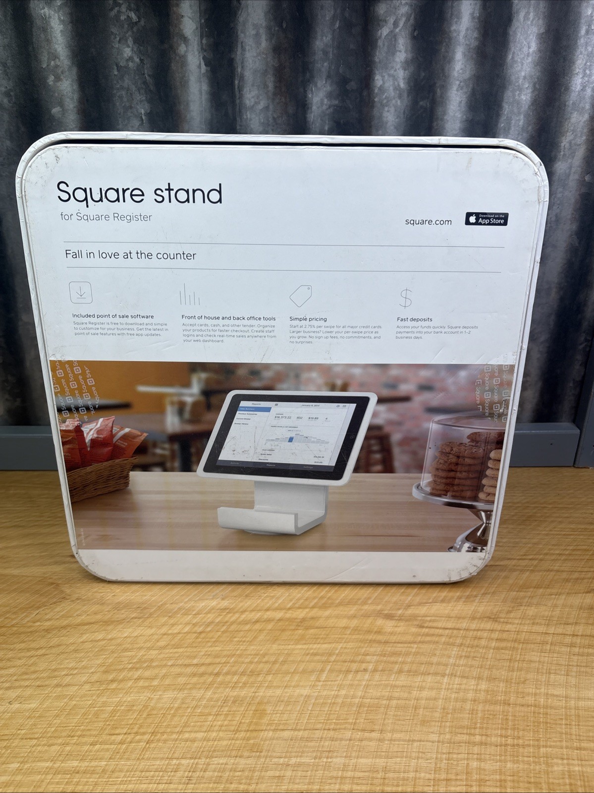 как выглядит Square Stand POS Terminal Kit S013 Bundle For IPAD 4TH GEN AIR Register Reader фото
