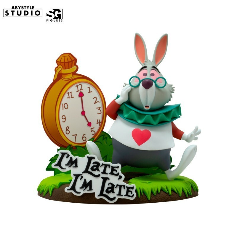 DISNEY - Alice in Wonderland White Rabbit Pvc Figure Abystyle