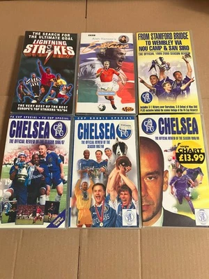 VHS Kassetten Sammlung Konvolut England Fussball Chelsea FC - Bild 1 von 4