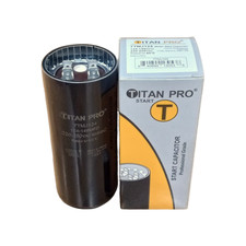 Titan Pro TTMJ124 Motor Start Capacitor 134-149 MFD UF / 220-250 VAC