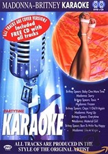 Partytime Karaoke Madonna/Britney Spears CD UK IMPORT