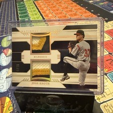 2024 Panini National Treasures Josh Knoth Game Worn Material 7/10 Brewers