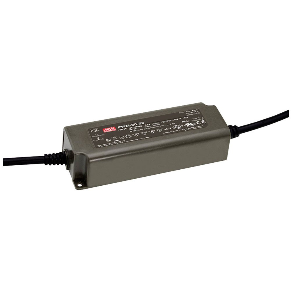 Mean Well LED driver 60W 12V DALI dimmable outdoor rated IP67