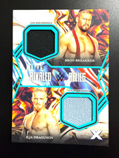 2025 Topps Exalted WWE Bron Breakker Ilja Dragunov Dual Patch /99