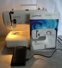 LERVIA KH4000 Sewing Machine 85W With Foot Pedal White & Manual Tested & Working