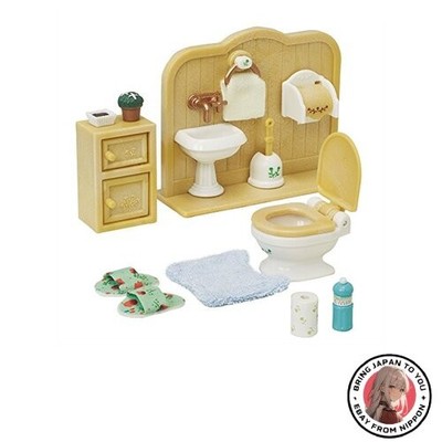 Sylvanian Family Furniture [Toilet Set] Ca-606 ST Mark Certification 3 years old