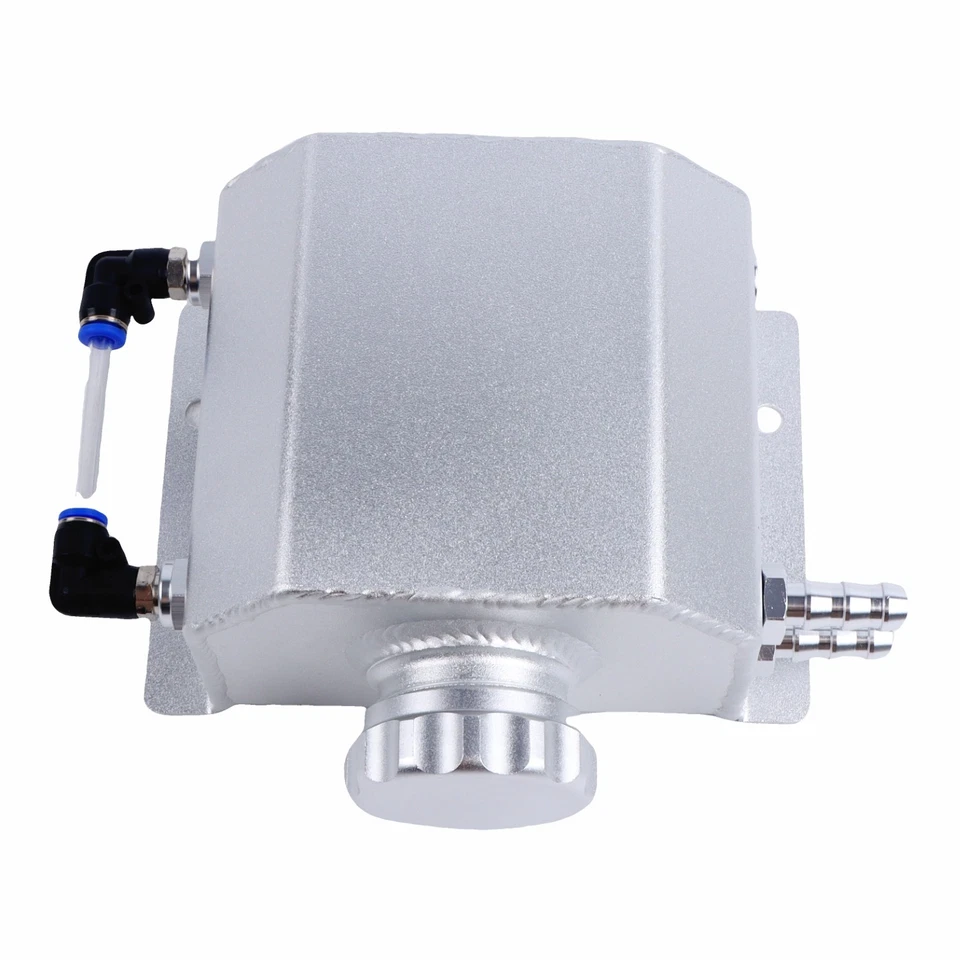 1L Car Coolant Overflow Reservoir Tank Catch Can Radiator Breathable Reservoir - Image 3 of 4