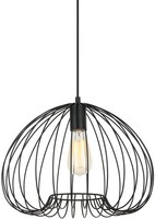 Schwarz Moderne Skandinavisch Vintage HäNgelampe Pendelleuchte 1X40W/E27 IP20