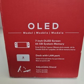 Nintendo Switch OLED Bundle 64GB w/ 7 Games Mario Kart Zelda Mario Wonder ...