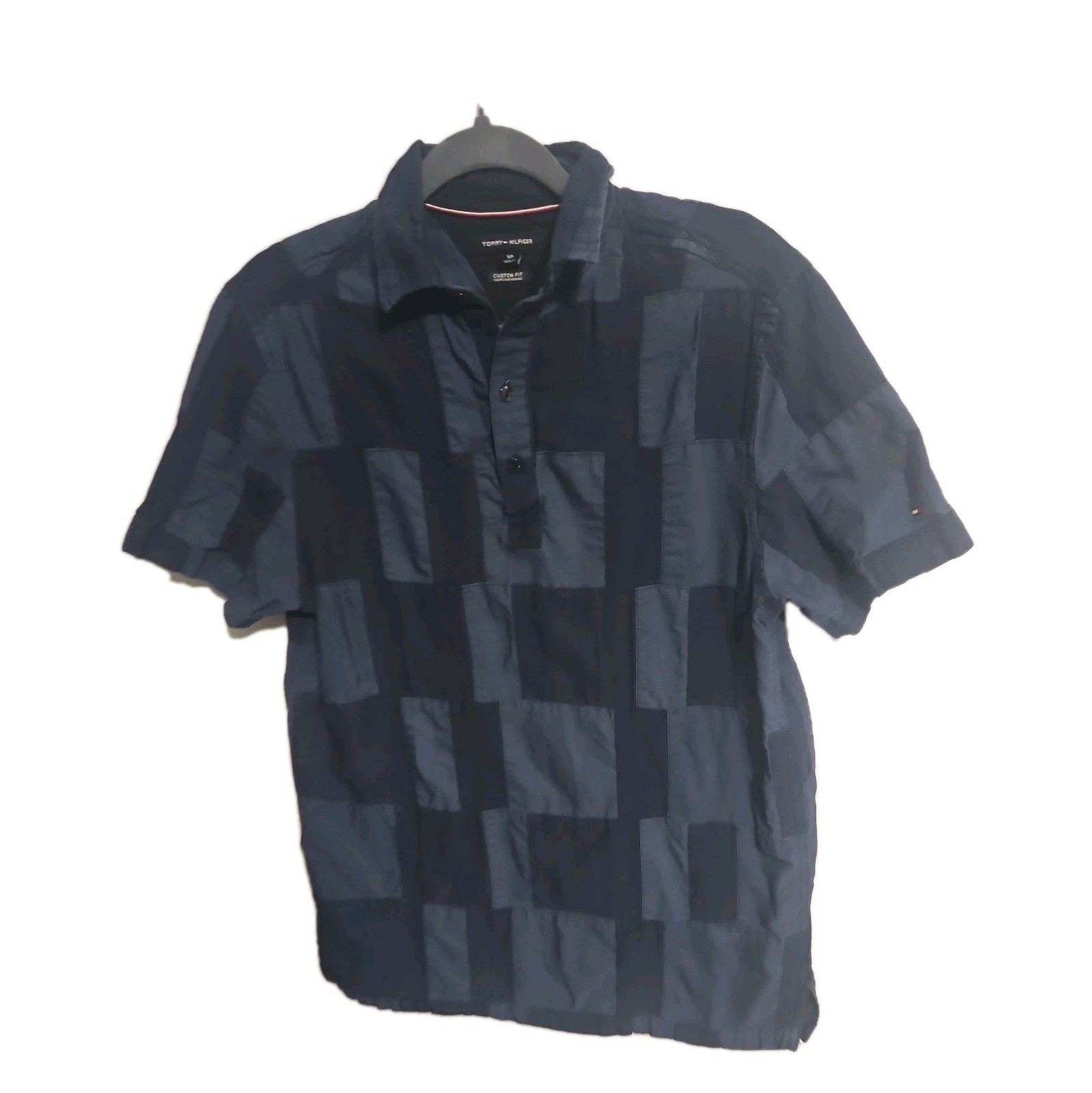 1990s Tommy Hilfiger Patchwork Plaid Vintage 90s … - image 4