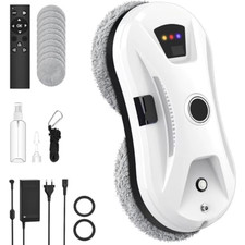 Window Cleaning Robot with Auto Spray Function for Home and Office Use Intellige