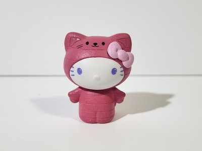 Hello Kitty Series 2 Pink Costume Pink Bow Mini Figure Sanrio Just Play