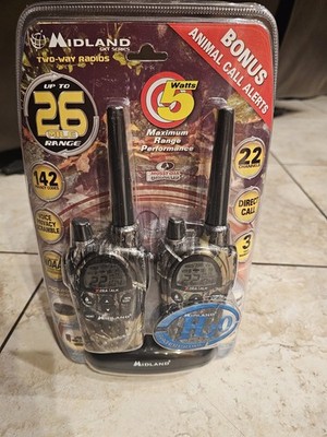 midland walkie talkie gxt850vp4