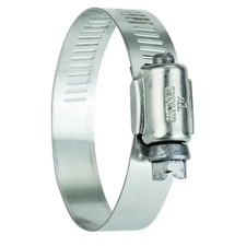 Zoro Select 5264070 Hose Clamp, 2-1/2 To 4-1/2 In, Sae 64, Pk10,  5264070