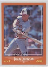 1988 Score Rookies & Traded Factory Set Glossy Brady Anderson #70T 7uo