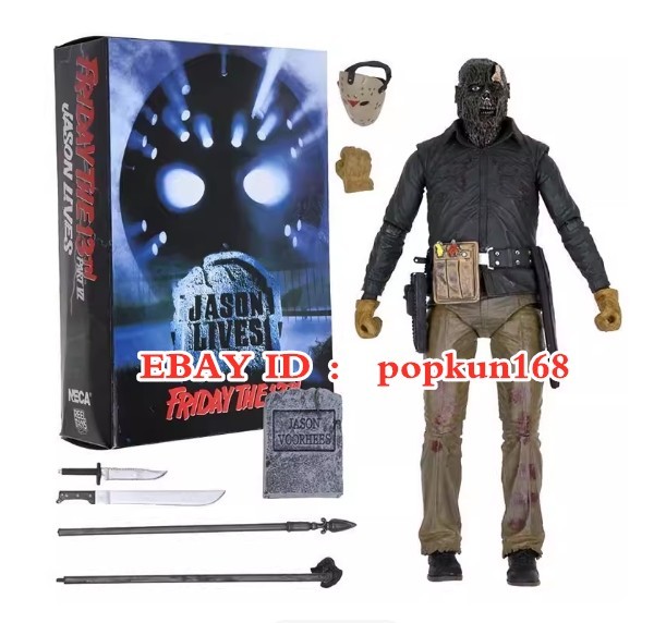 New Jason Voorhees NECA Friday the 13th Part 6: Jason Lives Action