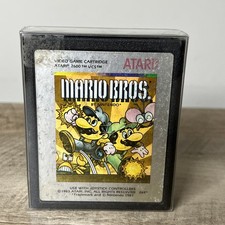 Mario Bros. (Atari 2600, 1983) Vintage Video Game Cartridge VCS Nintendo 1983 image