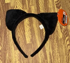 Brand New Black Cat Headband Halloween Costume Cosplay Piece For Kitten Cute
