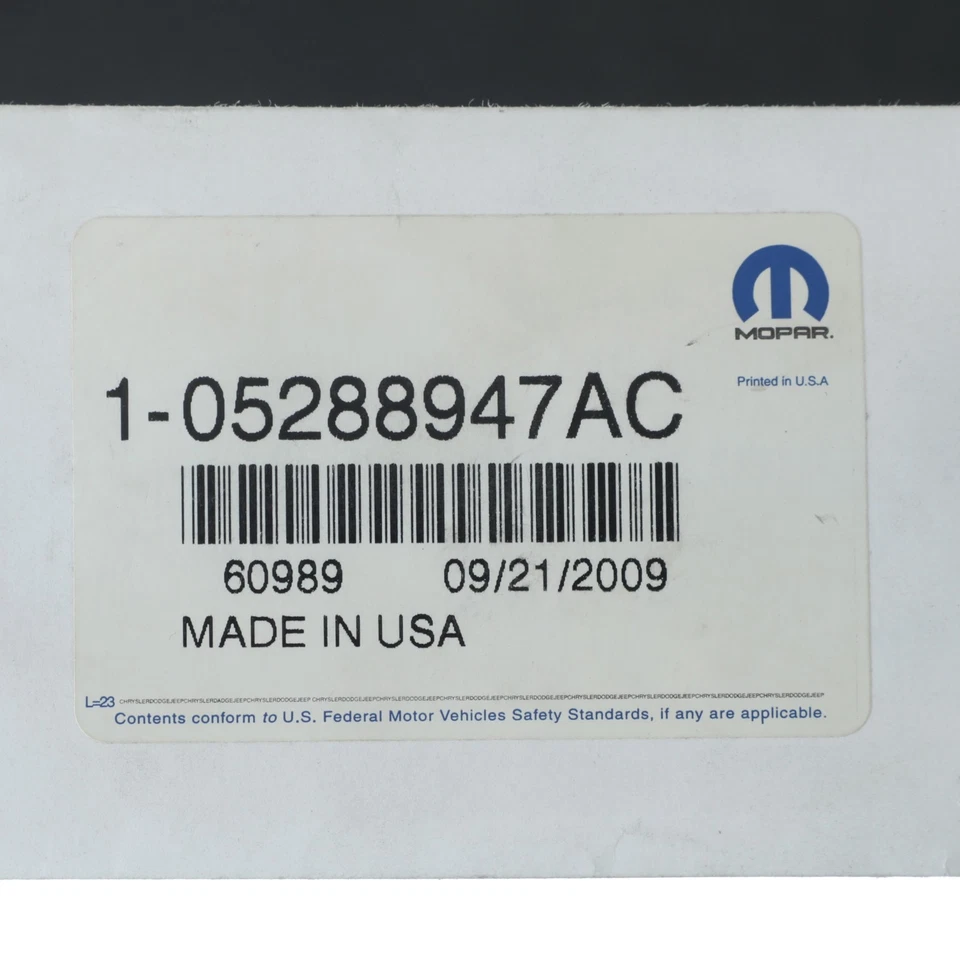 Placa de identificación emblema trasero izquierdo Dodge Neon Plymouth original Mopar 2001 5288947AC Foto 4 de 4