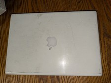 Apple MacBook WATER DAMGE White 13-inch Intel Core 2 Duo Laptop Wi-Fi