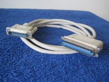 Generic External SCSI Data Cable  DB 25 to Centronics Connectors  6'