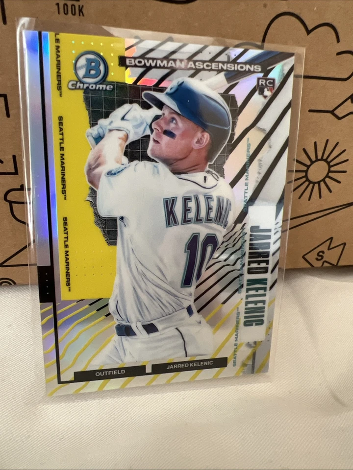 2021 Bowman Chrome - Bowman Ascensions #BA-17 Jarred Kelenic (RC) - Image 2 of 3