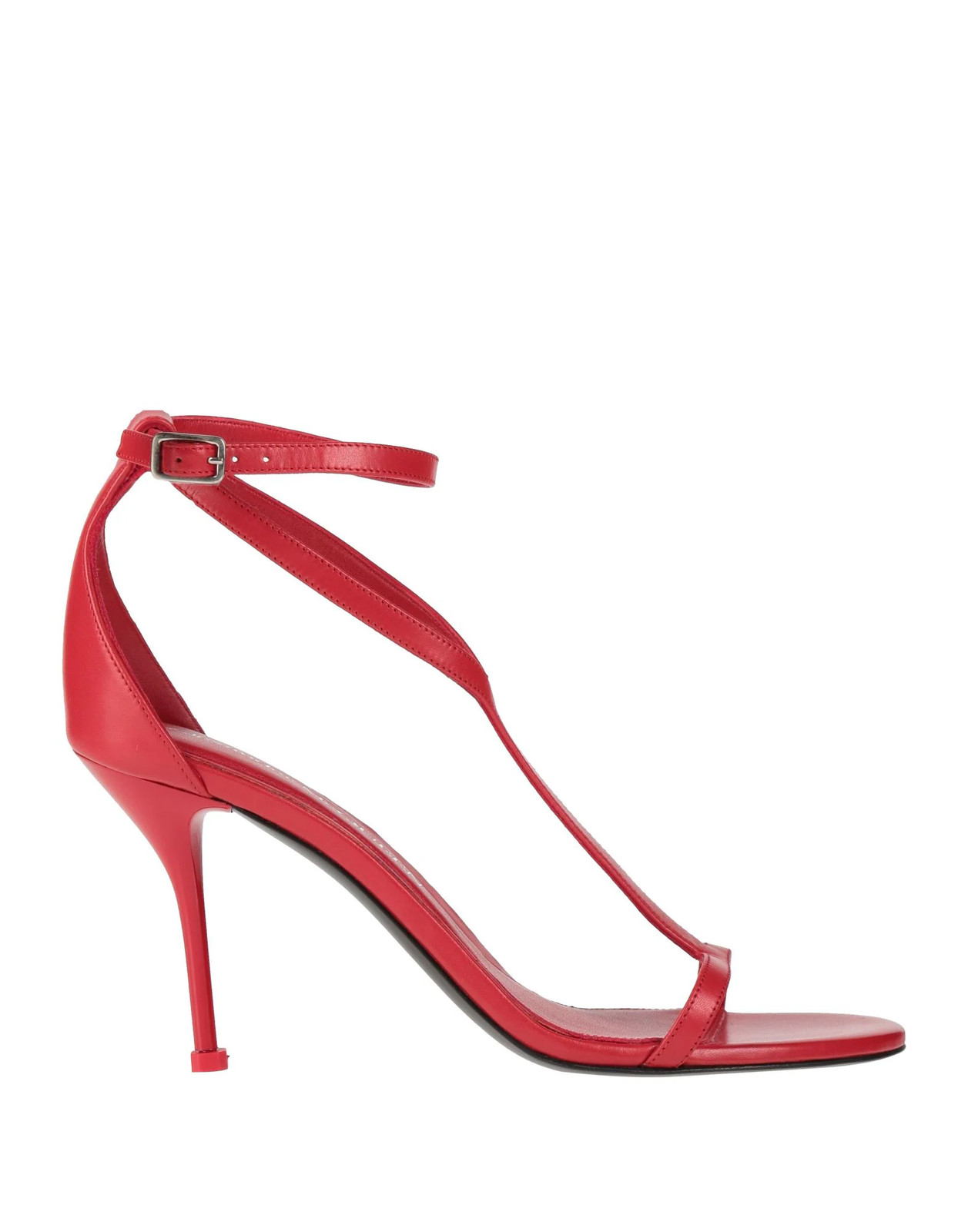 McQueen - Women - Leather Sandals - Red 209090₽