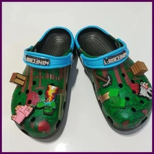 New 2025 Anime Surrounding Cave Themed Children's Shoes Outdoor Leisure