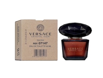 Versace Crystal Noir 3oz | 90ml EDT Spray For Women *Brown Tester Box*
