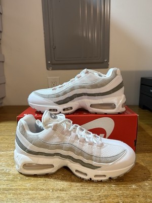 Women Size 10/Men 8.5-Nike Air Max 95 OG Big Bubble White Pearl
