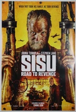 Sisu Road To Revenge - original DS movie poster 27x40 D/S 2025 Advance Style B