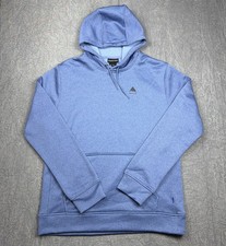 Burton Men  s Crown Weatherproof Fleece Pullover Blue Large 100 Polyester