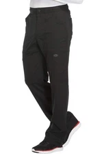 Dickies Dynamix Men Scrubs Zip Fly Cargo DK110T, Size: L Tall, Black