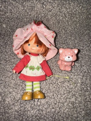 Strawberry Shortcake Vintage Emily Erdbeer + Zubehör RARE