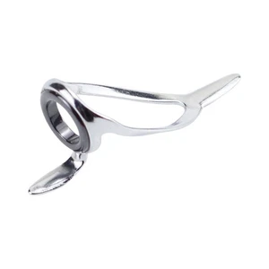Fishing Rod Guide Rings Double Foot Design Stainless Steel for Long Lasting Use