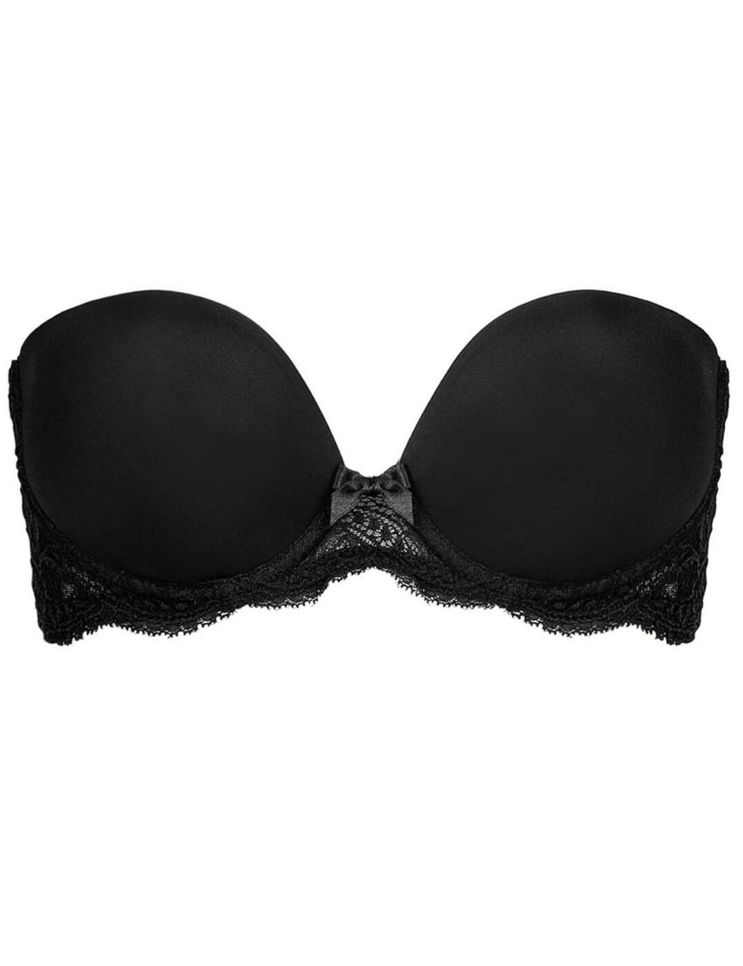 34D Simone Perele Eden Strapless Bra 12E302 Multiway Moulded Padded Moulded Bras