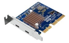 QNAP Thunderbolt 5 Dual Ports Expansion Card, PCIe Gen4 x4 QXP-T52P 