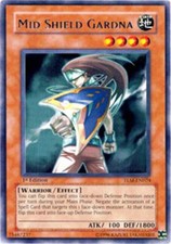 Mid Shield Gardna - TLM-EN024 - Rare - Unlimited Edition - Heavily Played - The 