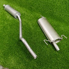 Auspuff für OPEL ASTRA F 1.4 1.6 1.7 CC Fließheck 1996-1998 Schalldämpfer