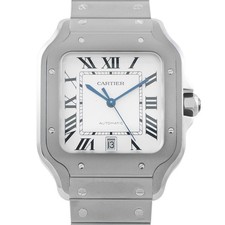 Cartier Santos Large Model Titanium Watch WSSA0089