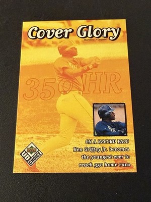 1999 Upper Deck UD Choice Cover Glory Ken Griffey Jr #37 HOF