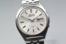 Exc 5 Vintage SEIKO 5 Actus 7019-8010 Men's Quartz Watch From JAPAN