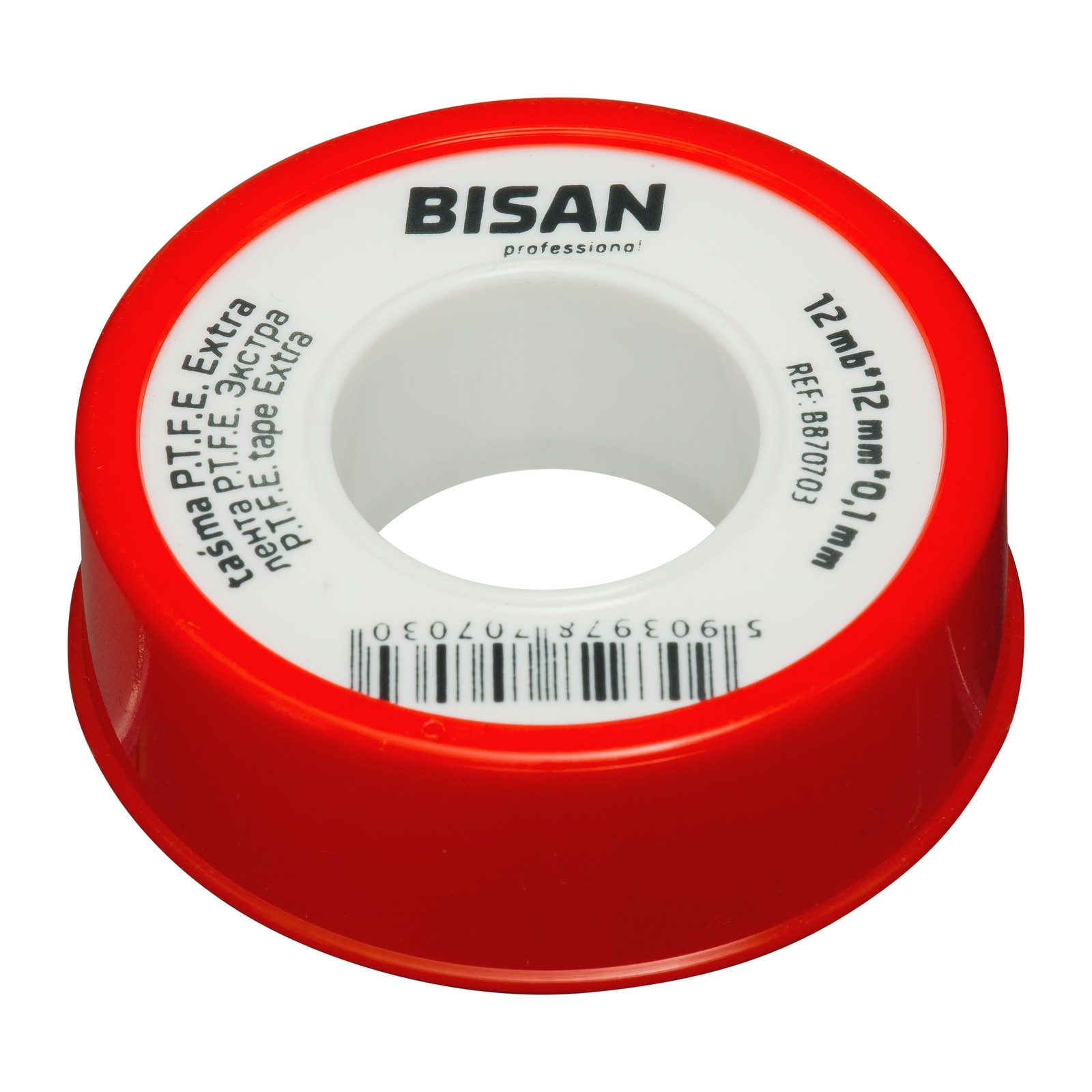 TEFLON TAPE P.T.F.E. EXTRA WATER 0.10MM 12M 12M B870703
