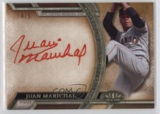 2015 Topps Tier One Acclaimed Red Ink 4/5 Juan Marichal #AA-JML Auto HOF 0b0